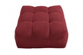 Taburet pouf Teddy, Rosu