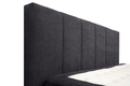 Pat cu lada de depozitare, Box Space, 160x200 cm, Graphite