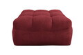 Taburet pouf Teddy, Rosu