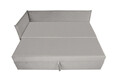 Pat copii Merlin extensibil 90x200 cm, gri, orientare stanga