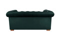 Canapea Oxford Chesterfield, 2 locuri, Verde
