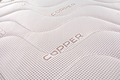 Saltea ortopedica, Copper Memory Free Air, 90x200 cm, Husa hipoalergenica, Dual Confort