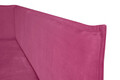 Pat copii Merlin extensibil 90x200 cm, roz barbie, orientare stanga