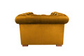 Fotoliu Oxford Chesterfield, Mustard