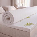 Topper Aloe Vera ESSENTIAL, 140x200 cm, Husa Hipoalergenica, husa detasabila, Lavabila