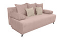 Canapea extensibil Perugia, textil reyat, Flamingo