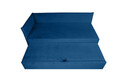Pat copii Merlin extensibil 90x200 cm, albastru, orientare stanga