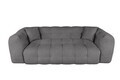 Canapea Teddy, 3L, Gri