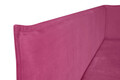 Pat copii Merlin extensibil 90x200 cm, roz barbie, orientare dreapta