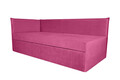 Pat copii Merlin extensibil 90x200 cm, roz barbie, orientare stanga