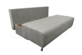 Canapea extensibil Perugia, textil reyat, Gri