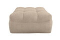 Taburet pouf Teddy, Bej sand