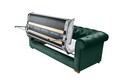Canapea extensibila Oxford Chesterfield, 3 locuri, Green
