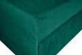 Pat copii Merlin extensibil 90x200 cm, verde pin, orientare dreapta
