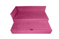 Pat copii Merlin extensibil 90x200 cm, roz barbie, orientare stanga