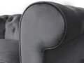 Fotoliu Oxford Chesterfield, Gri antracit