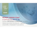 Saltea Bamboo Arctic Gel Memory 4 Confort  160x200 cm, anatomica, husa antialergica, reversibila
