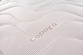 Saltea ortopedica, Copper Memory Free Air, 160x190 cm, Husa hipoalergenica, Dual Confort