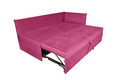 Pat copii Merlin extensibil 90x200 cm, roz barbie, orientare dreapta
