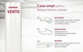 Saltea Ortopedica Vento, 90x200 cm, Husa matlasata, hipoalergenica, Dual Confort