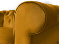 Fotoliu Oxford Chesterfield, Mustard