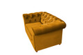 Fotoliu Oxford Chesterfield, Mustard