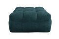 Taburet pouf Teddy, Teal verde petrol