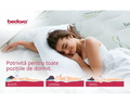 Saltea Bamboo Arctic Gel Memory 4 Confort  140x200 cm, anatomica, husa antialergica, reversibila