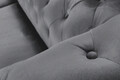 Fotoliu Oxford Chesterfield, Gri antracit