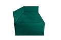 Pat copii Merlin extensibil 90x200 cm, verde pin, orientare dreapta