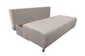 Canapea extensibil Perugia, textil reyat, Dove