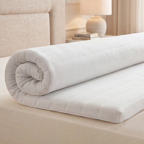 Topper Harmony, 90x200 cm, 6 cm, Husa detasabila, Lavabila, ferm
