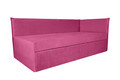 Pat copii Merlin extensibil 90x200 cm, roz barbie, orientare dreapta