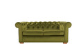 Canapea Oxford Chesterfield, 2 locuri, Olive