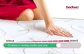 Saltea Ortopedica Aloe Vera Arcuri Pocket 7 Zone de Confort,  140x190x24 cm, Memory foam, medie/tare