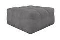 Taburet pouf Teddy, Gri
