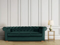 Canapea Oxford Chesterfield, 3 locuri, Verde