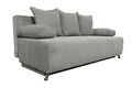 Canapea extensibil Perugia, textil reyat, Gri