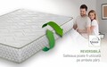 Saltea Ortopedica REVOLA Arcuri Pocket 7 Zone de Confort, 90x200x21 cm, Tehnologie sustenabila Cyrcle®, Dual Confort