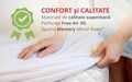 Saltea ortopedica Hotel Line 5 Memory, 160x200 cm, Hipoalergenica, anatomica