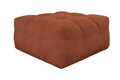 Taburet pouf Teddy, Terra caramiziu