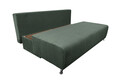 Canapea extensibil Perugia, textil reyat, Verde