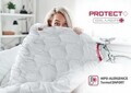 Set pilota 200x220 cm si 2 perne 50x70 cm, microfibra matlasata hipoalergenica, umplutura cu tratament PROTECT+
