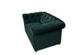 Fotoliu Oxford Chesterfield, Verde