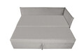 Pat copii Merlin extensibil 90x200 cm, gri, orientare dreapta