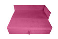 Pat copii Merlin extensibil 90x200 cm, roz barbie, orientare dreapta