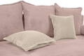 Canapea extensibil Perugia, textil reyat, Flamingo