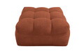 Taburet pouf Teddy, Terra caramiziu
