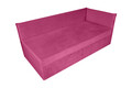 Pat copii Merlin extensibil 90x200 cm, roz barbie, orientare dreapta