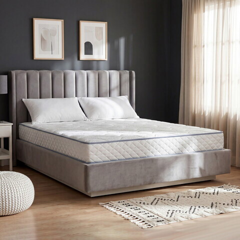 Saltea pat Bedora Ice Touch, 140x200x20 cm, 7 Zone de Confort, Memory foam, Cocos, Ortopedica